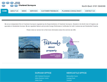 Tablet Screenshot of jrbsurveyors.co.uk